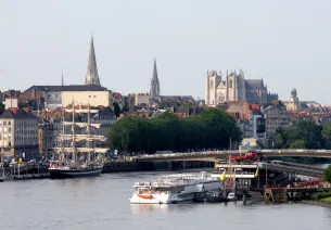 Depuis la butte Sainte-Anne à Nantes