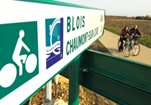 Panneau sur La Loire à Vélo / EuroVelo 6