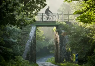 Voie verte vélo Mauron Questembert - Voie 3 Bretagne