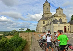 S'élever au dessus de la Loire durant le trajet