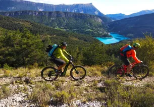Panorama sur la GT TransVerdon VTT