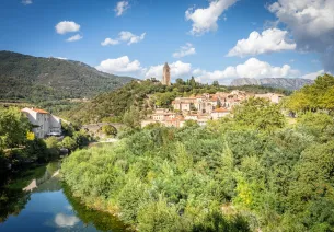 Olargues sur la Véloccitanie
