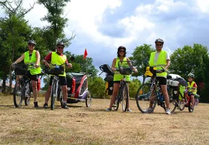 Vélodyssée en famille avec les grands parents étape 1