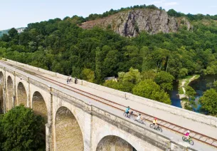 Auf ehemaligen Bahntrassen durch das Hinterland der Normandie