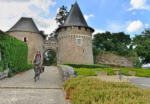 The medieval fortress of Champtoceaux