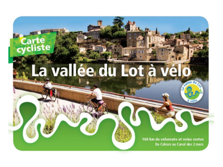 Carte Vallée du Lot Aiguillon /Cahors - 2022