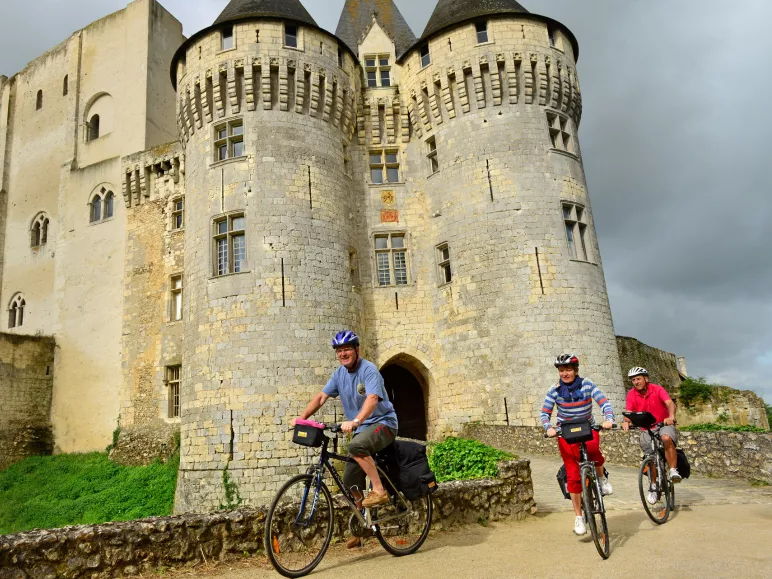 Das Burgschloss Saint-Jean in Nogent-le-Rotrou