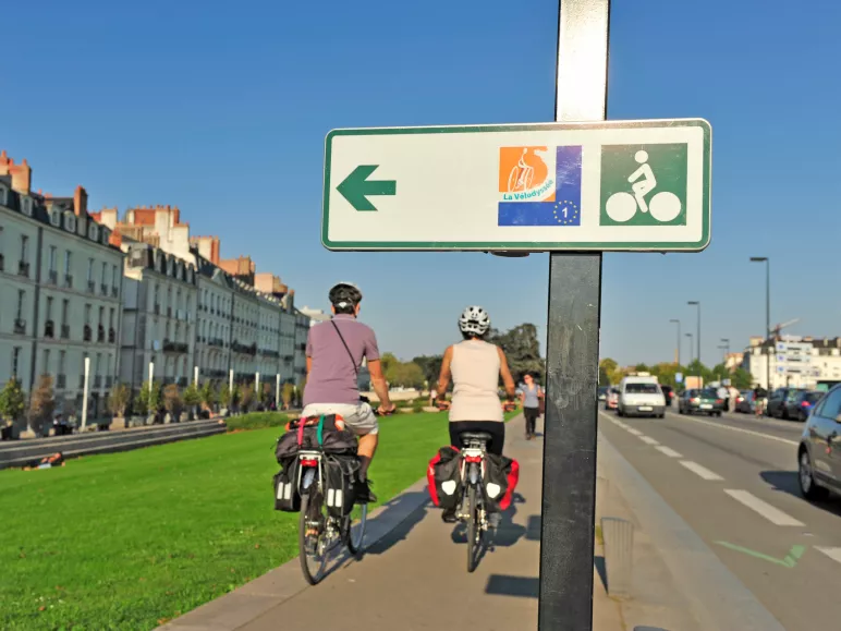 Beschilderung der EuroVelo-Routen