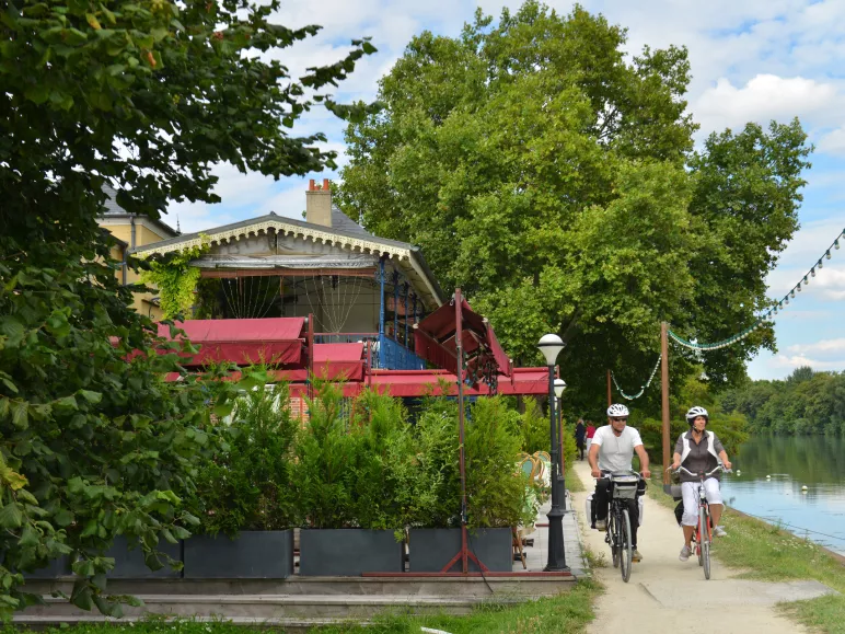 Die Insel der Impressionisten in Chatou