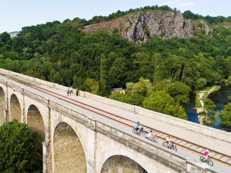 Auf ehemaligen Bahntrassen durch das Hinterland der Normandie