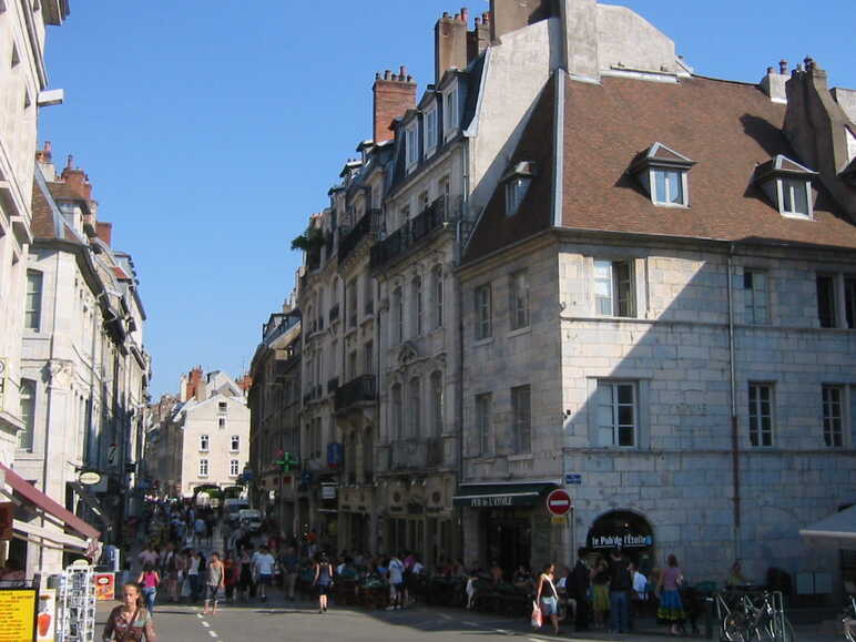 La ville de Besançon et son centre historique